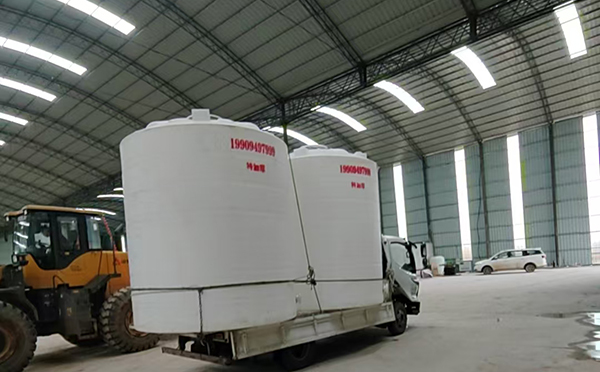 特加厚瓜州塑料大桶装车运输交付实录